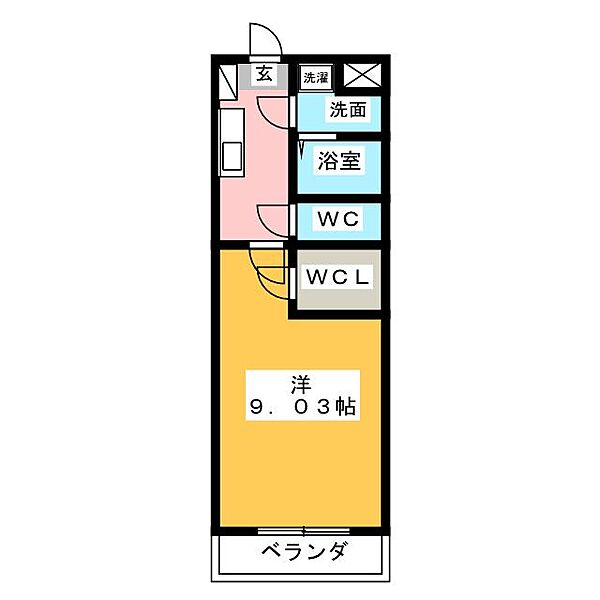 S-FORT鈴鹿（エスフォート鈴鹿） ｜三重県鈴鹿市西條町(賃貸マンション1K・9階・30.45㎡)の写真 その2