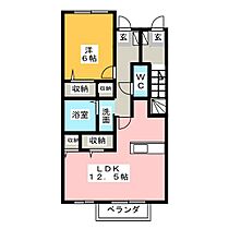 ロシェル  ｜ 三重県鈴鹿市岡田３丁目（賃貸アパート1LDK・2階・47.81㎡） その2