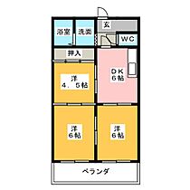 ロイヤルハイツ白子駅  ｜ 三重県鈴鹿市白子駅前（賃貸マンション3DK・4階・48.60㎡） その2