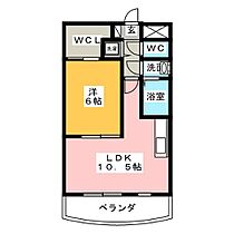 クアトロ  ｜ 三重県鈴鹿市江島町（賃貸マンション1LDK・4階・40.00㎡） その2