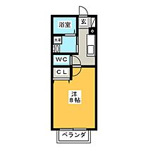 Ｓｏｌａｎａ  ｜ 三重県鈴鹿市神戸５丁目（賃貸アパート1K・2階・26.27㎡） その2