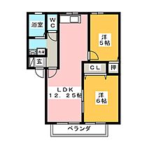 グリーンヒル中島　B  ｜ 三重県鈴鹿市西条７丁目（賃貸アパート2LDK・2階・54.93㎡） その2