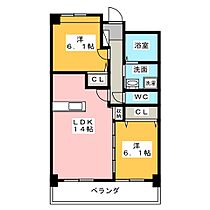 Shangri-La  ｜ 三重県鈴鹿市白子町（賃貸マンション2LDK・4階・61.18㎡） その2