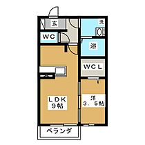 グランモア花林  ｜ 三重県鈴鹿市平野町（賃貸アパート1LDK・1階・33.61㎡） その2