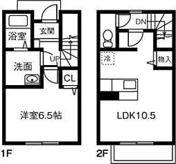 🉐敷金礼金0円！🉐Maisonette land 磯山駅Ａ