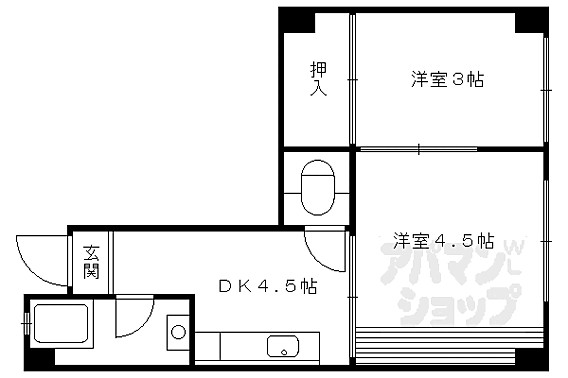 小堀マンション_間取り_0