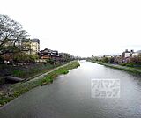 五条大橋からの鴨川眺めまで311m
