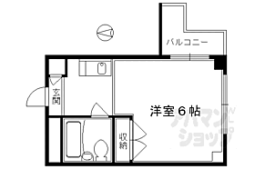 京都府京都市中京区御幸町通二条上ル達磨町（賃貸マンション1K・4階・18.05㎡） その2