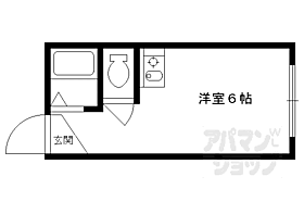 京都府京都市中京区西ノ京小堀池町（賃貸マンション1R・5階・17.08㎡） その2