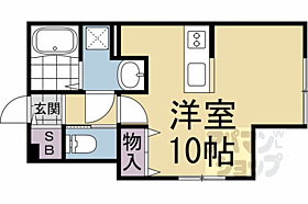 京都府京都市伏見区深草西浦町3丁目（賃貸アパート1R・1階・26.85㎡） その2