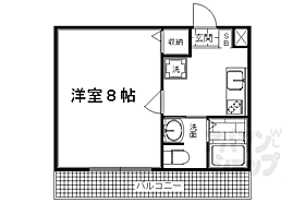 京都府京都市右京区梅津前田町（賃貸マンション1K・1階・23.86㎡） その2