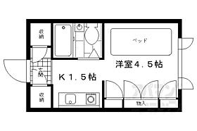 シャトードボニータ 412 ｜ 京都府京都市南区西九条東柳ノ内町（賃貸マンション1K・4階・14.28㎡） その2