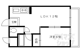 京都府京都市伏見区深草秡川町（賃貸マンション1LDK・2階・33.19㎡） その2