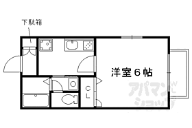 サウスコート御陵 101 ｜ 京都府京都市山科区御陵久保町（賃貸アパート1K・1階・22.75㎡） その2