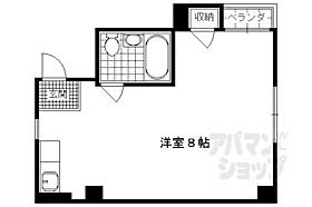 マツヤマンション 301 ｜ 京都府京都市東山区大和大路四条下ル亀井町（賃貸マンション1R・3階・19.70㎡） その2