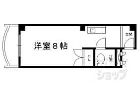 京都府京都市下京区富小路通松原下ル本上神明町（賃貸マンション1K・4階・19.23㎡） その2