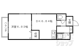 京都府京都市伏見区奈良屋町（賃貸アパート1DK・1階・32.39㎡） その2