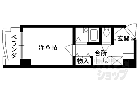 リバティ大和大路 303 ｜ 京都府京都市東山区大和大路五条上ル山崎町（賃貸マンション1K・3階・19.60㎡） その2