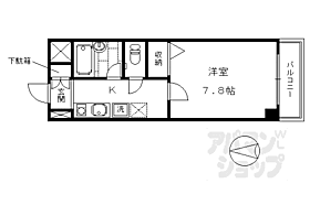 第40長栄グランドムール上鳥羽 606 ｜ 京都府京都市南区吉祥院長田町（賃貸マンション1K・6階・21.10㎡） その2