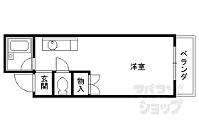 京都府京都市右京区太秦三尾町（賃貸マンション1K・2階・18.00㎡） その2