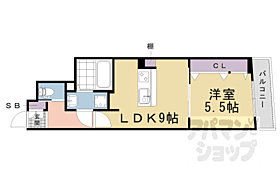 京都府京都市伏見区深草紺屋町（賃貸マンション1LDK・1階・35.78㎡） その2