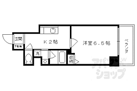 アスヴェル京都東寺前 407 ｜ 京都府京都市南区西九条大国町（賃貸マンション1K・4階・24.73㎡） その2