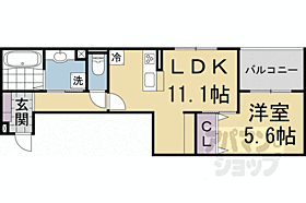 仮称）Ｄ－ｒｏｏｍ京都市下京区東魚屋町 203 ｜ 京都府京都市下京区六条通室町東入東魚屋町（賃貸アパート1LDK・2階・43.21㎡） その2