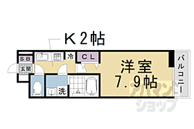 京都府京都市右京区太秦西蜂岡町（賃貸アパート1K・1階・26.15㎡） その2