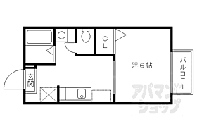 スターヒル 108 ｜ 京都府京都市山科区御陵封ジ山町（賃貸アパート1K・1階・24.70㎡） その2