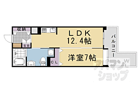 京都府京都市伏見区久我東町（賃貸マンション1LDK・4階・48.15㎡） その2