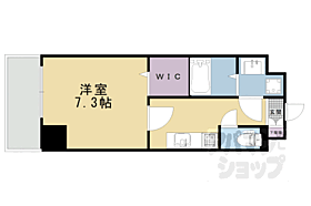 エステムコート京都東寺　朱雀邸 408 ｜ 京都府京都市南区西九条南田町（賃貸マンション1K・4階・25.20㎡） その2