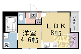 京都府京都市伏見区深草上横縄町（賃貸アパート1LDK・3階・30.72㎡） その2