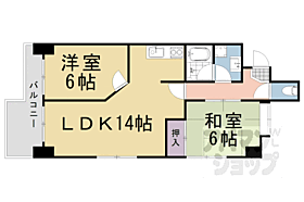 京都府京都市下京区西洞院通高辻上ル本柳水町（賃貸マンション2LDK・2階・55.28㎡） その2