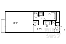 京都府京都市右京区梅津林口町（賃貸アパート1K・2階・19.87㎡） その2