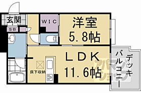 エスポワールＫ2　京都駅西 103 ｜ 京都府京都市下京区木津屋橋通堀川西入木津屋町（賃貸マンション1LDK・1階・44.84㎡） その2