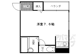 ポータリーたむら 302 ｜ 京都府京都市東山区鐘鋳町（賃貸マンション1R・3階・20.02㎡） その2