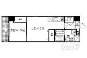 京都府京都市中京区西ノ京南原町（賃貸マンション1LDK・5階・35.72㎡） その1