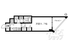 ｃａｓａα烏丸 402 ｜ 京都府京都市南区東九条河辺町（賃貸マンション1K・4階・29.55㎡） その2