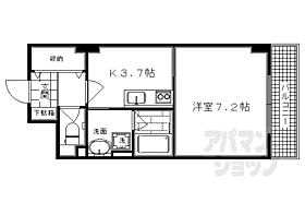 京都府京都市右京区西京極大門町（賃貸マンション1K・3階・28.52㎡） その2