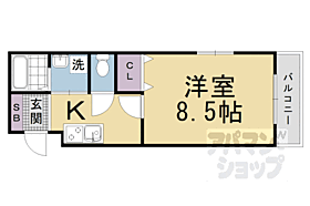 京都府京都市伏見区村上町（賃貸マンション1K・3階・27.00㎡） その2