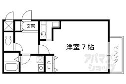 ＰＡＲＫ　ＳＩＤＥ　秀泉 3階1Kの間取り