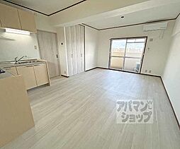 京阪宇治線 桃山南口駅 徒歩4分の賃貸マンション 6階1LDKのリビング/ダイニング