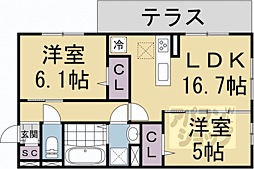 JR山陰本線 太秦駅 徒歩14分