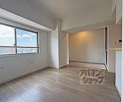 京都市営烏丸線 五条駅 徒歩8分の賃貸マンション 6階1LDKのリビング/ダイニング