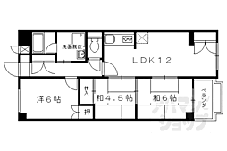 コーポ車道 3LDKの間取図画像