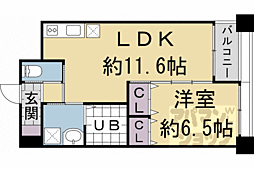 JR山陰本線 二条駅 徒歩5分 4階/-