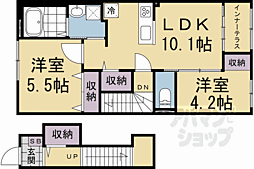 リントゥコト 2LDKの間取図画像