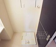 室内洗濯機置き場。
