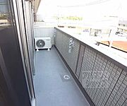 東向きバルコニー。