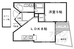 京阪本線 鳥羽街道駅 徒歩5分 2階/-